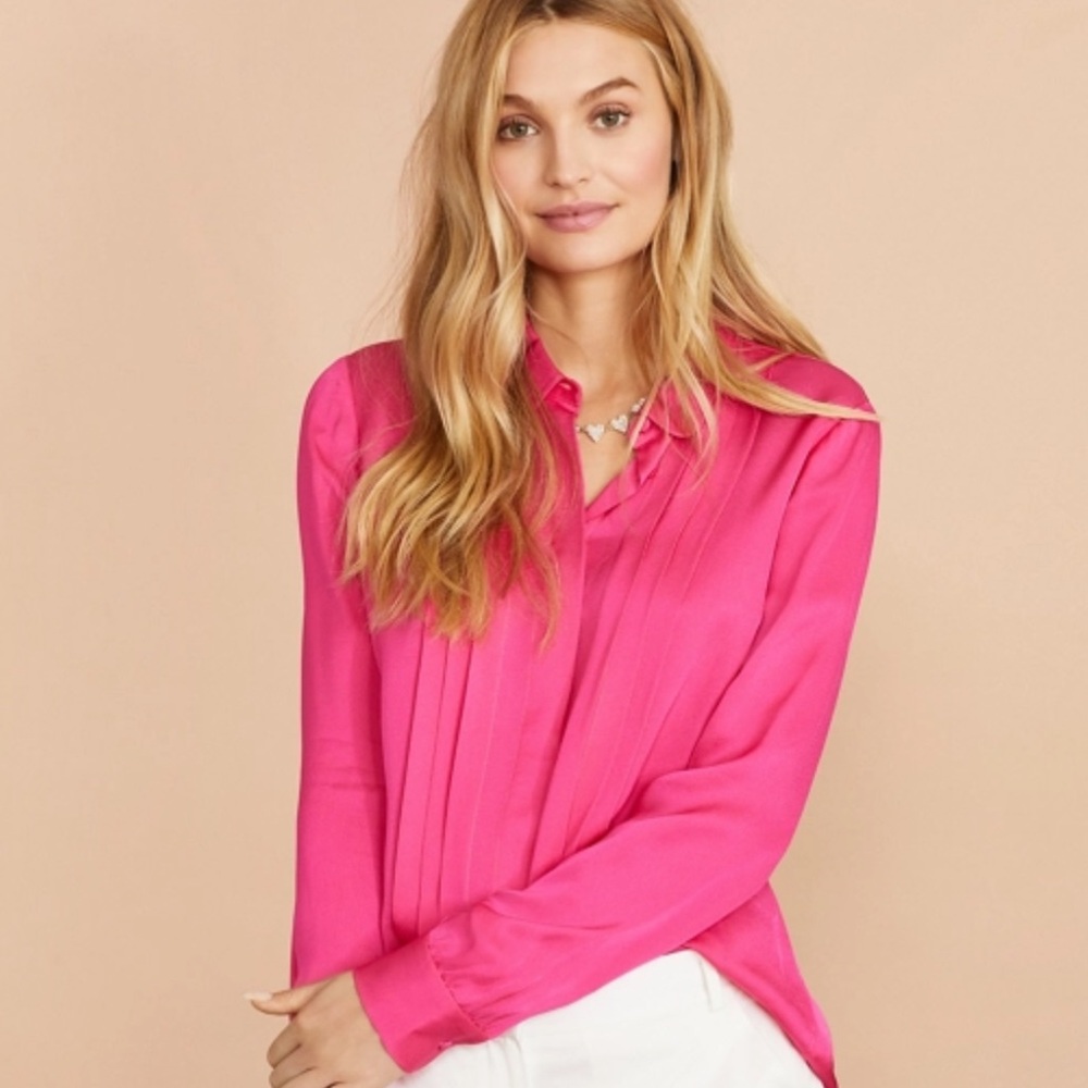 NEW Hot Pink Brooks Brothers Blouse